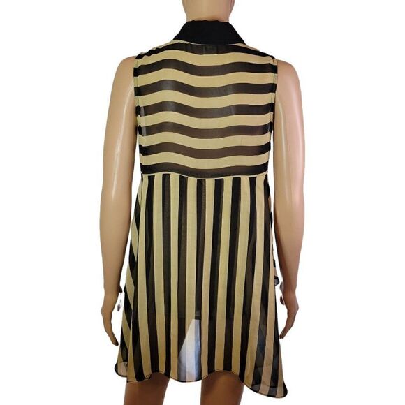 Freeway Women's Striped Flowy Top (Size M) - Picture 4 of 6